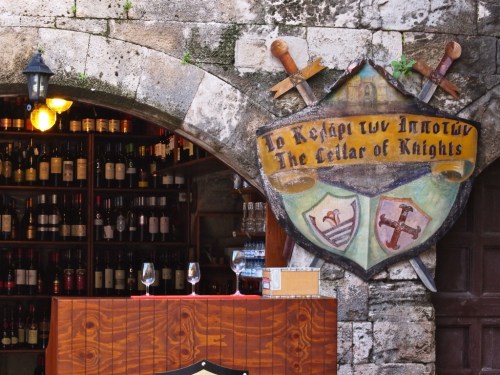 Wine Shop in Rhodes