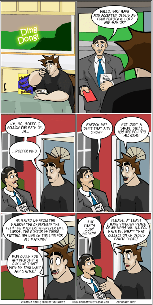 Jesus vs Dr Who Part 1