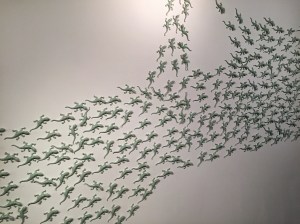 Ceramic Lizards at Lynch-Bages