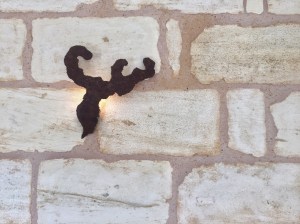 Light fitting at Pontet Canet