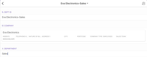 Airtable Creating Dept ID 3